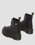 Dr. Martens Zwarte Plateauboots met Rits Gratis Verzending Black Dames - Thumbnail 13