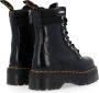 Dr. Martens Leren Enkellaarzen Street Style Rubberen Zool Vetersluiting Black - Thumbnail 4