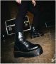 Dr Martens Dr. Martens SINCLAIR BLACK MILLED NAPPA Volwassenen VeterlaarzenHalf hoge schoenen Kleur Zwart - Thumbnail 124