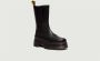 Dr. Martens Zwarte Leren Laarzen met Elastische Inzetstukken Black Dames - Thumbnail 9