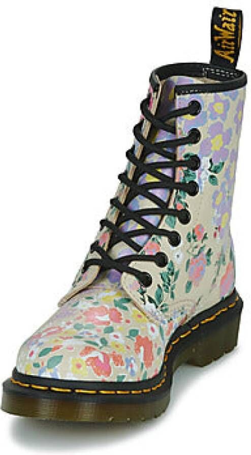 Dr. Martens Beige Dames Enkellaarzen Multicolor Dames
