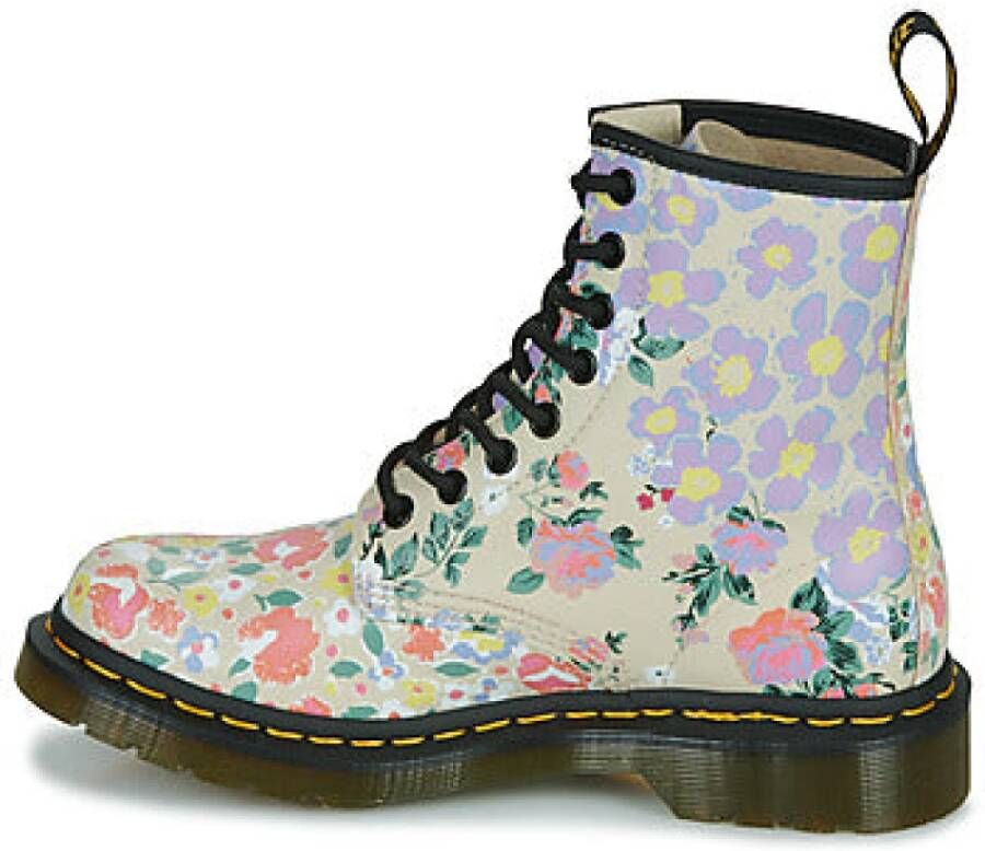 Dr. Martens Beige Dames Enkellaarzen Multicolor Dames