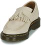 Dr. Martens Beige Virginia Leren Mocassin met Franjes Beige Dames - Thumbnail 8