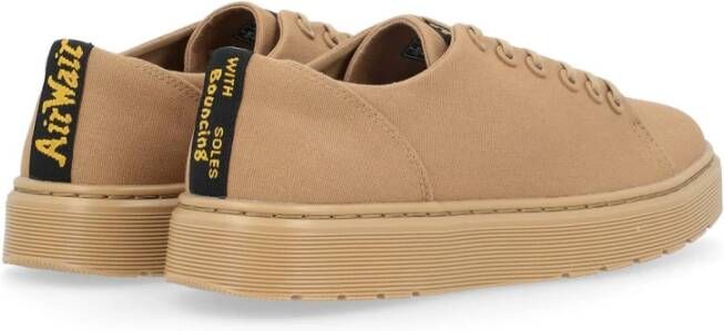 Dr. Martens Beige Dante Sneaker Stof Logo Banden Brown Heren