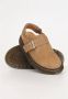 Dr. Martens Patchwork Leren Sandalen met Riptape Straps Beige - Thumbnail 33