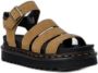 Dr martens Dr. Martens Blaire savannah tan Beige Nubuck Platte sandalen Dames - Thumbnail 36