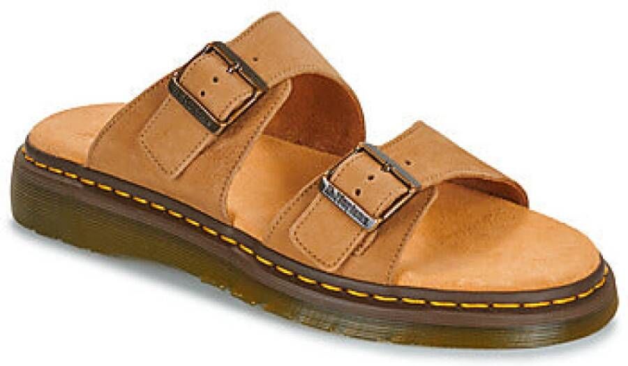 Dr. Martens Beige Nubuck Dames Sandalen Beige Heren