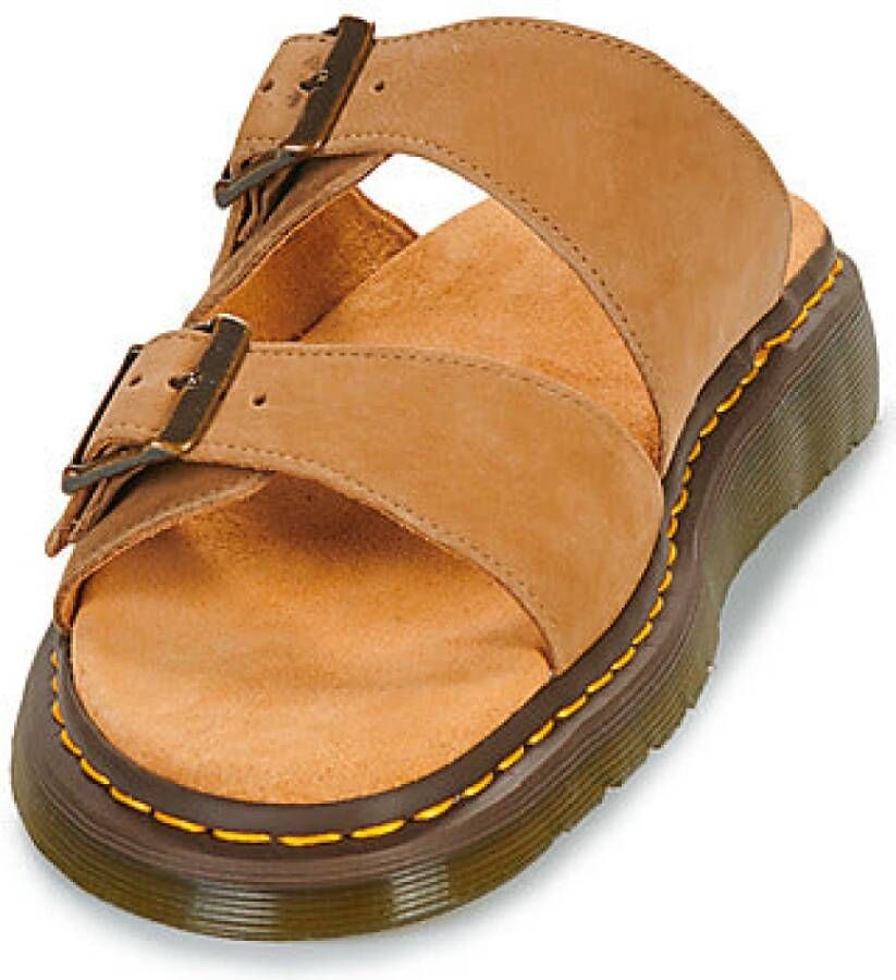 Dr. Martens Beige Nubuck Dames Sandalen Beige Heren
