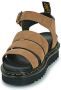 Dr martens Dr. Martens Blaire savannah tan Beige Nubuck Platte sandalen Dames - Thumbnail 33