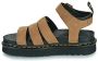 Dr martens Dr. Martens Blaire savannah tan Beige Nubuck Platte sandalen Dames - Thumbnail 34