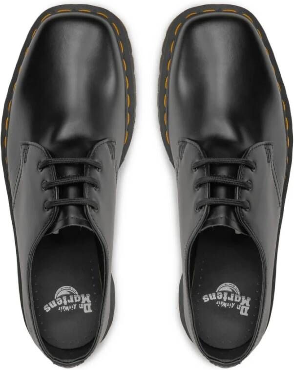 Dr. Martens Bex Vierkante Veterschoenen Black Dames