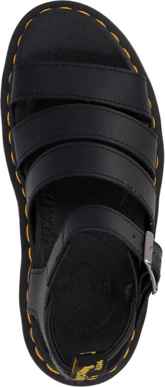 Dr. Martens Blaire Black Athena Flat Sandals