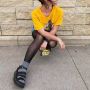 Dr. Martens Blaire Hydro Leather Flat Sandals - Thumbnail 2