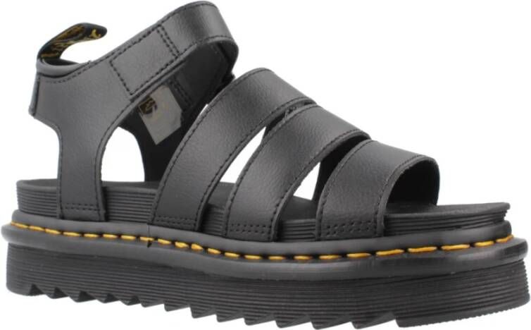 Dr. Martens Blaire Platte Sandalen Black Dames