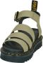 Dr. Martens Blaire Sandalen Pale Olive Pisa Leer Green Dames - Thumbnail 4