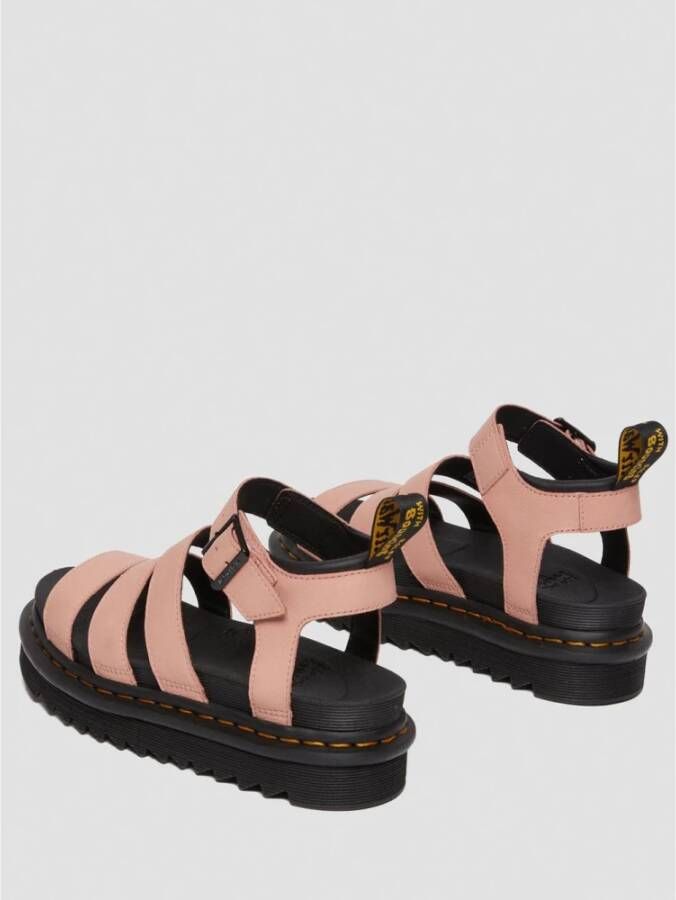 Dr. Martens Blaire Vierband Sandalen Roze Dames