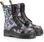 Dr. Martens Bloemig hoog model leren schoenen Multicolor Dames - Thumbnail 2