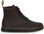 Dr. Martens Hoge Sneaker van Donkerbruin Leer Brown Unisex - Thumbnail 4