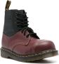 Dr. Martens Bordeaux Leren Laarzen met Paneeldesign Red Dames - Thumbnail 2