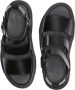 Dr. Martens Zwarte Leren Platte Sandalen Gryphon Brando Black - Thumbnail 4