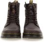 Dr. Martens COMBS LEATHER DARK BROWN Heren sneakersHeren veterschoenVrije tijd half-hoog Bruin - Thumbnail 8