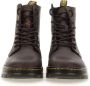 Dr. Martens COMBS LEATHER DARK BROWN Heren sneakersVrije tijd half-hoog Oranje - Thumbnail 8