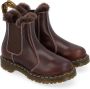 Dr. Martens Bruine Leren Beatles Laars Brown Dames - Thumbnail 2