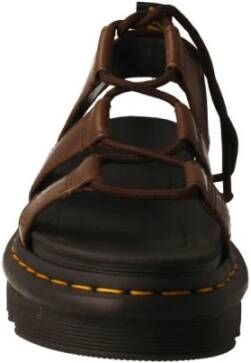 Dr. Martens Bruine Nartilla Dames Gladiator Sandaal