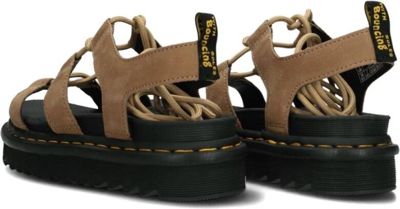 Dr. Martens Bruine Nartilla Sandalen Brown Dames