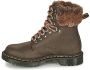 Dr. Martens Bruine Serena Collar Enkellaarzen Brown Dames - Thumbnail 4