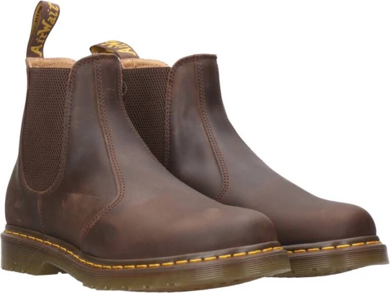 Dr. Martens Chelsea Boots Bruin Heren