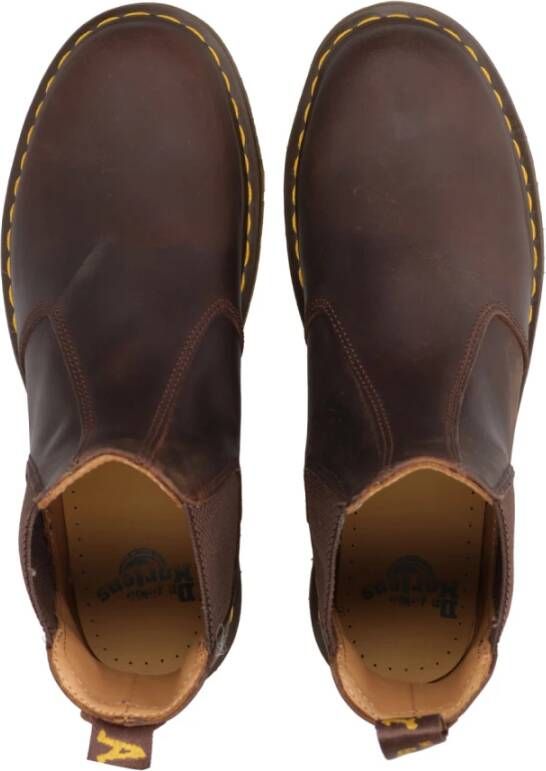 Dr. Martens Chelsea Boots Bruin Heren