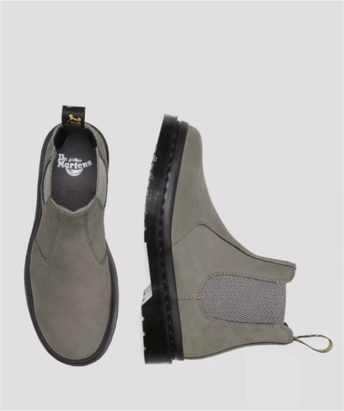 Dr. Martens Chelsea Laarzen in Suède Gray Heren