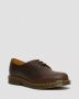 Dr. Martens Crazy Horse Leren Oxford Schoenen Donkerbruin Brown - Thumbnail 16