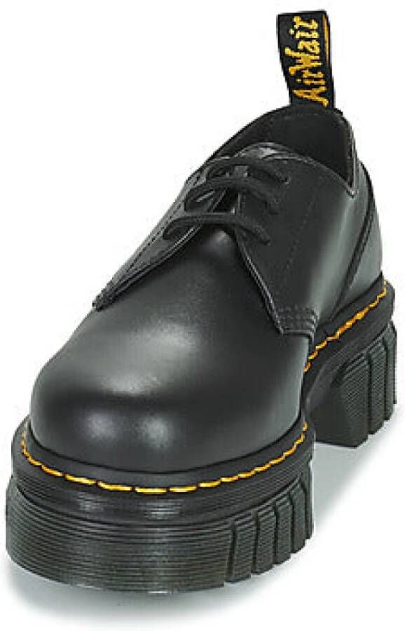 Dr. Martens Dames Audrick 3 Zwart Leren Schoenen Black Dames