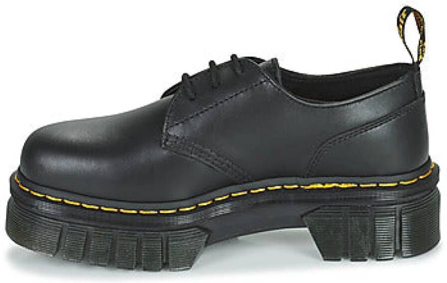 Dr. Martens Dames Audrick 3 Zwart Leren Schoenen Black Dames