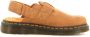 Dr. Martens Patchwork Leren Sandalen met Riptape Straps Beige - Thumbnail 16