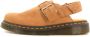 Dr. Martens Patchwork Leren Sandalen met Riptape Straps Beige - Thumbnail 20