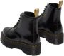 Dr. Martens Vegan Enkellaarzen met Glanzende Afwerking Black Dames - Thumbnail 6