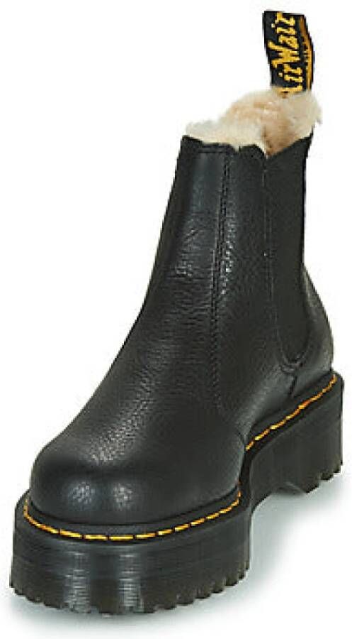 Dr. Martens Dameslaarzen 2976 Quad FL Zwart Black Dames