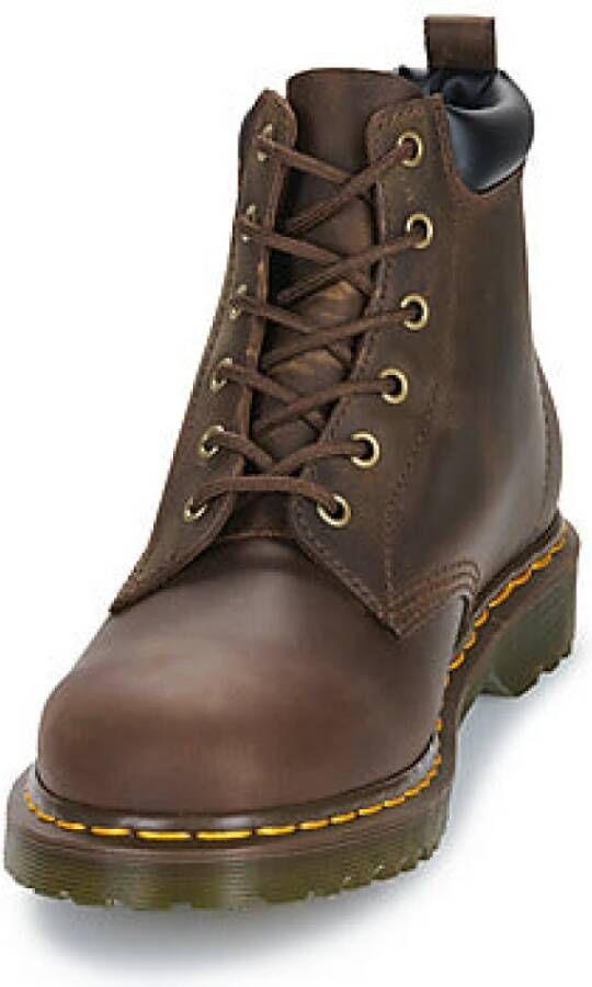Dr. Martens Donkerbruine Heren Enkellaarzen Brown Heren