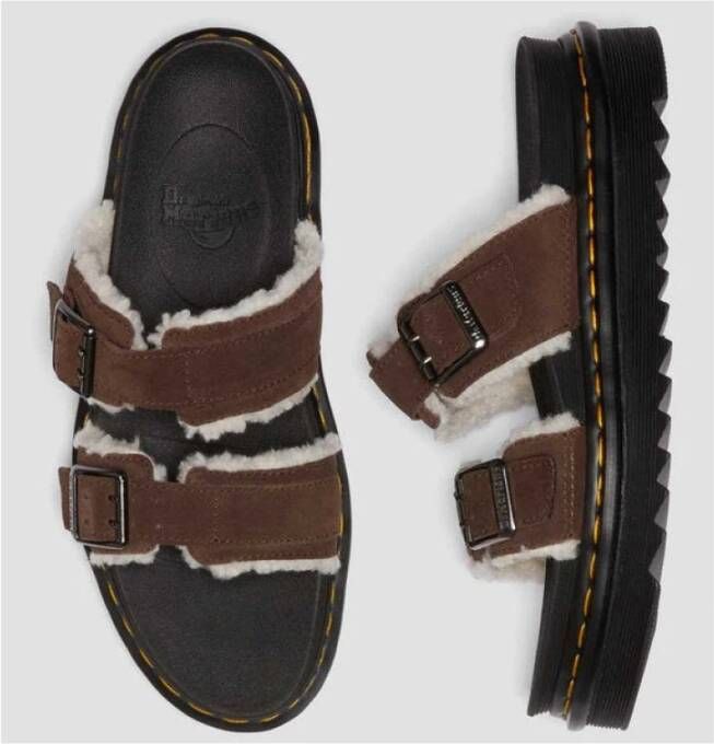 Dr. Martens Donkerbruine Leren Laarzen