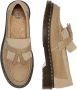 Dr. Martens Adrian Leren Loafers met Unieke Afwerking Beige - Thumbnail 11