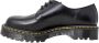 Dr. Martens 1461 Quad Smooth Leather Platform Schoenen Zwart Gepolijst Glad Black Dames - Thumbnail 76