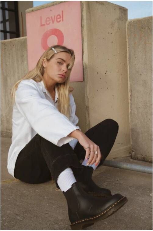 Dr. Martens Enkel laarzen Black Dames