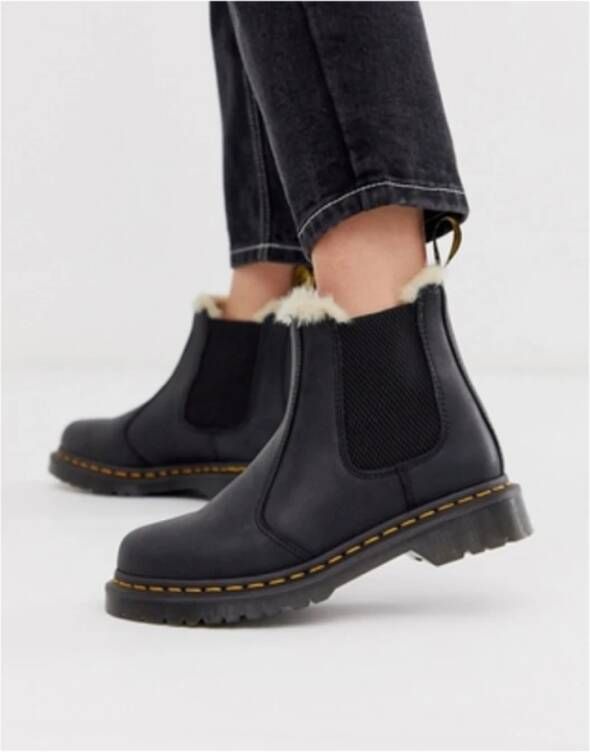 Dr. Martens Enkel laarzen Black Dames