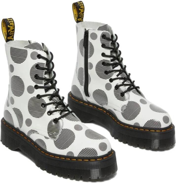 Dr. Martens Enkel laarzen Wit Dames