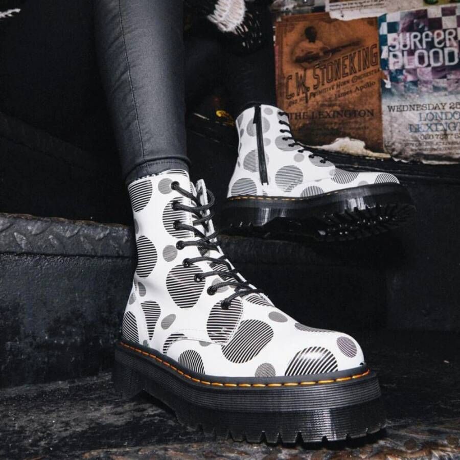 Dr. Martens Enkel laarzen Wit Dames