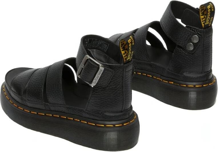 Dr. Martens Flat Sandals Black Dames