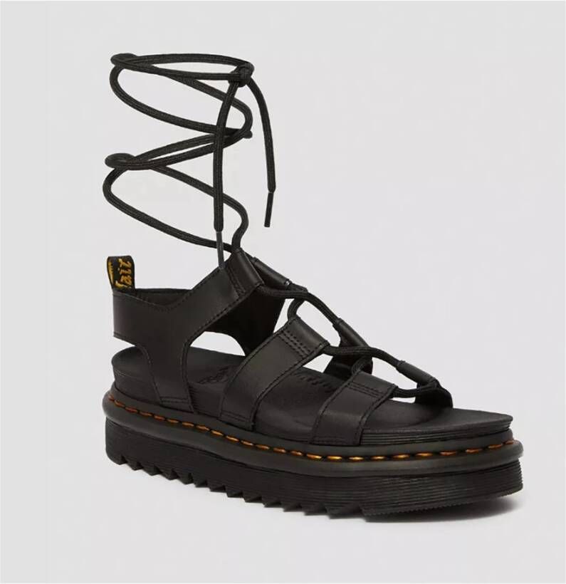 Dr. Martens Flat Sandals Black Dames